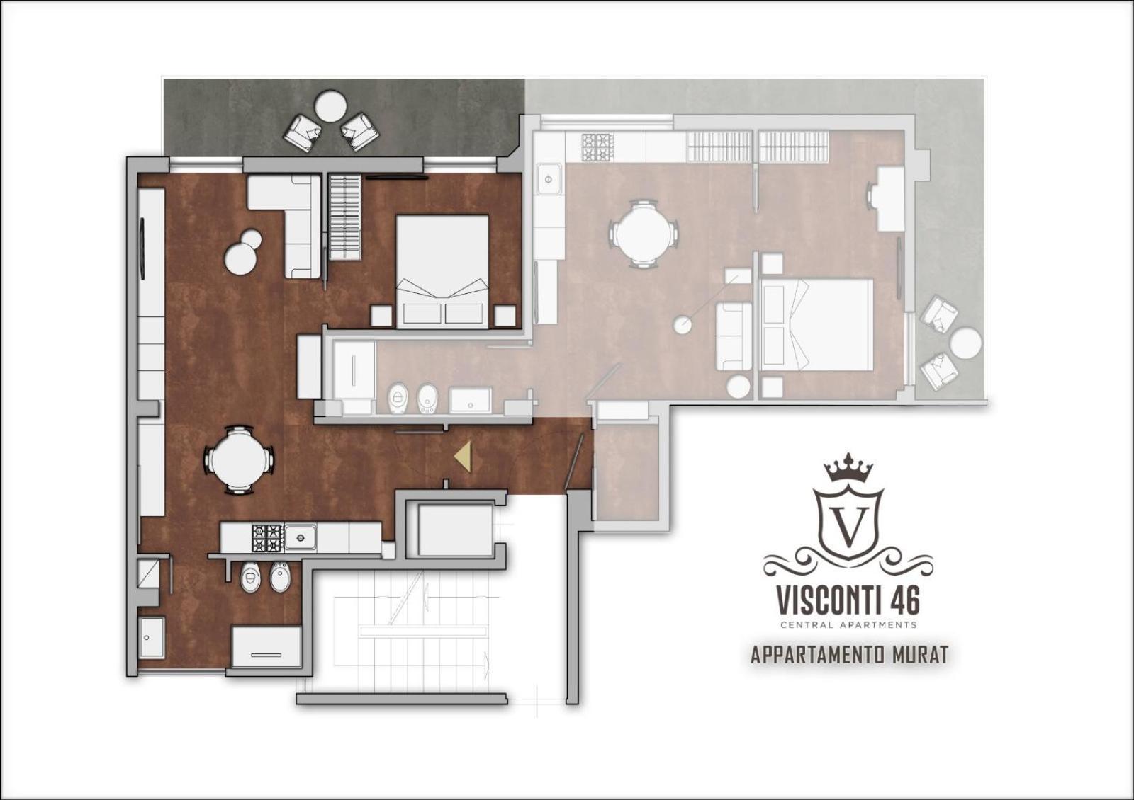 Visconti 46 Central Apartments Bari Eksteriør billede